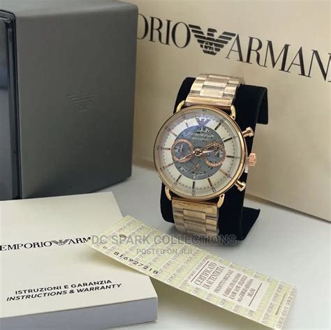 emporio armani watches quality
